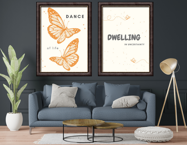 8x10 Printable Monarch Butterfly Wall Art by Jeanetta Richardson