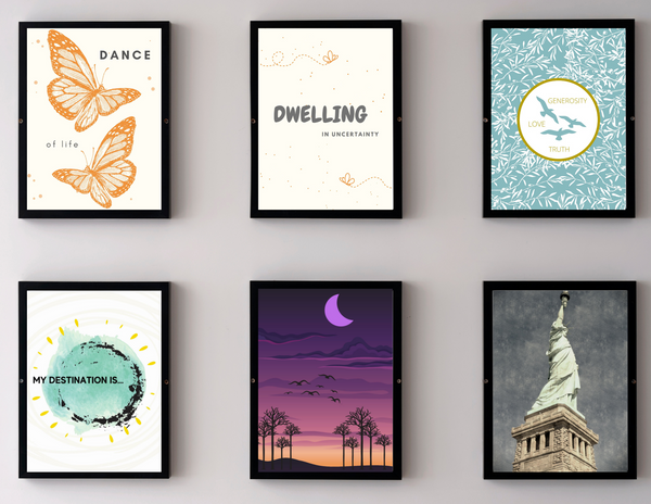 8x10 Printable Monarch Butterfly Wall Art by Jeanetta Richardson