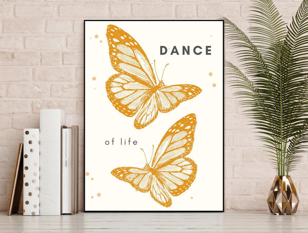 8x10 Printable Monarch Butterfly Wall Art by Jeanetta Richardson