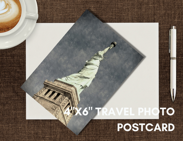 New York Architecture Postcards (Set of 5) by Jeanetta Richardson | Postcard Set | Postcard Pack | New York City | Statue of Liberty