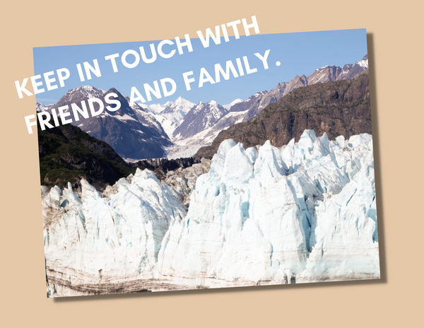 Alaskan Glacier Postcards (Set of 5) by Jeanetta Richardson | Postcard Set | Postcard Pack | Travel Photography