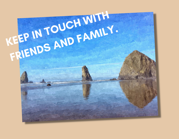 Cannon Beach Postcards (Set of 5) by Jeanetta Richardson | Postcard Set | Postcard Pack | Oregon Coast | Travel Photography