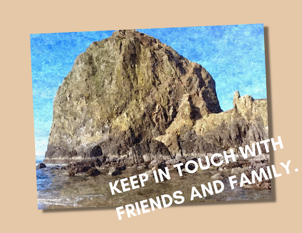 Oregon Postcards (Set of 5) by Jeanetta Richardson | Postcard Set | Postcard Pack | Oregon Coast | Haystack Rock | Travel Photography