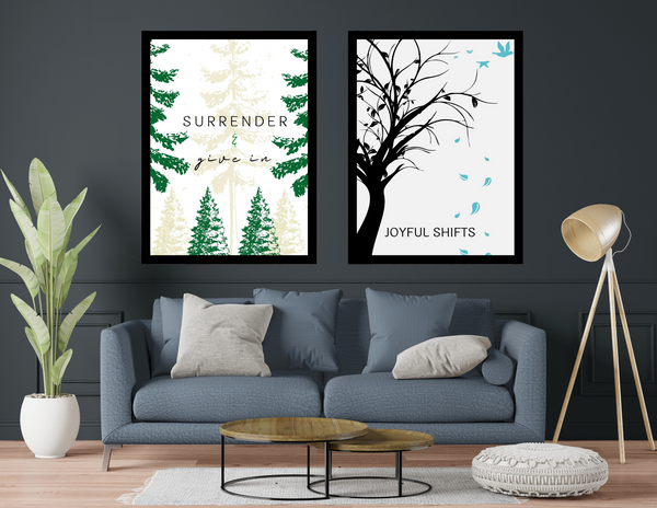 8x10 Printable Winter Foliage Wall Art for Framing by Jeanetta Richardson