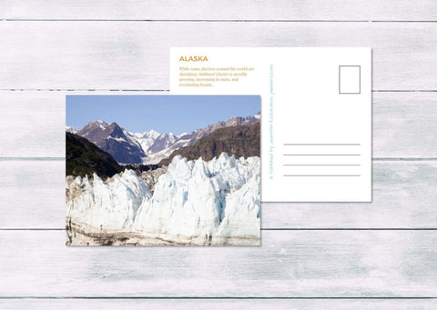 Alaskan Glacier Postcards (Set of 5) by Jeanetta Richardson | Postcard Set | Postcard Pack | Travel Photography