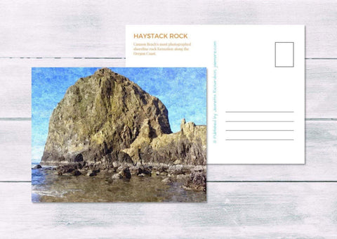 Printable Oregon Postcard